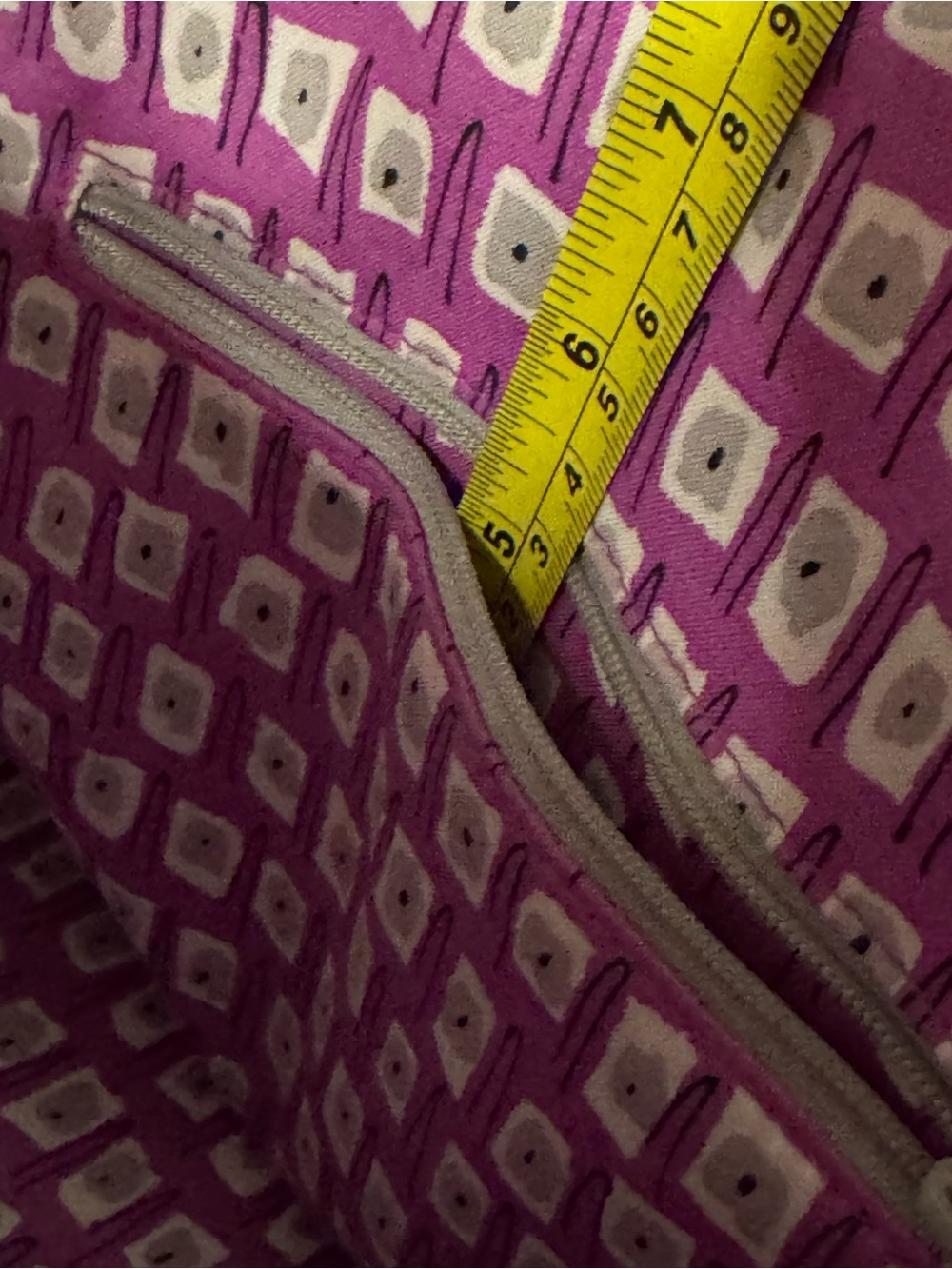 Vera Bradley Quilted Floral Frame Satchel-Retired Pattern- Double Compartment - Picture 11 of 16